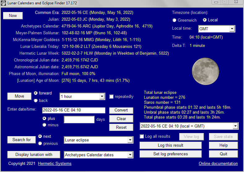 Lunar And Solar Eclipse Dates